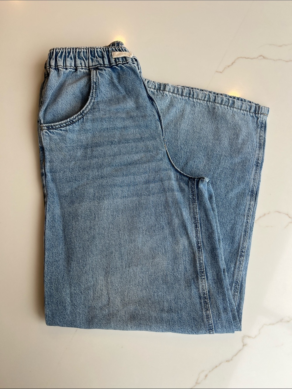Zara Girls Wide Leg Jeans Sz 13-14